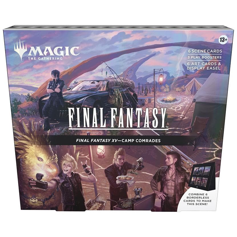 新品未開封 MTG FF シーンボックス FF15 キャンプの仲間たち 英語版