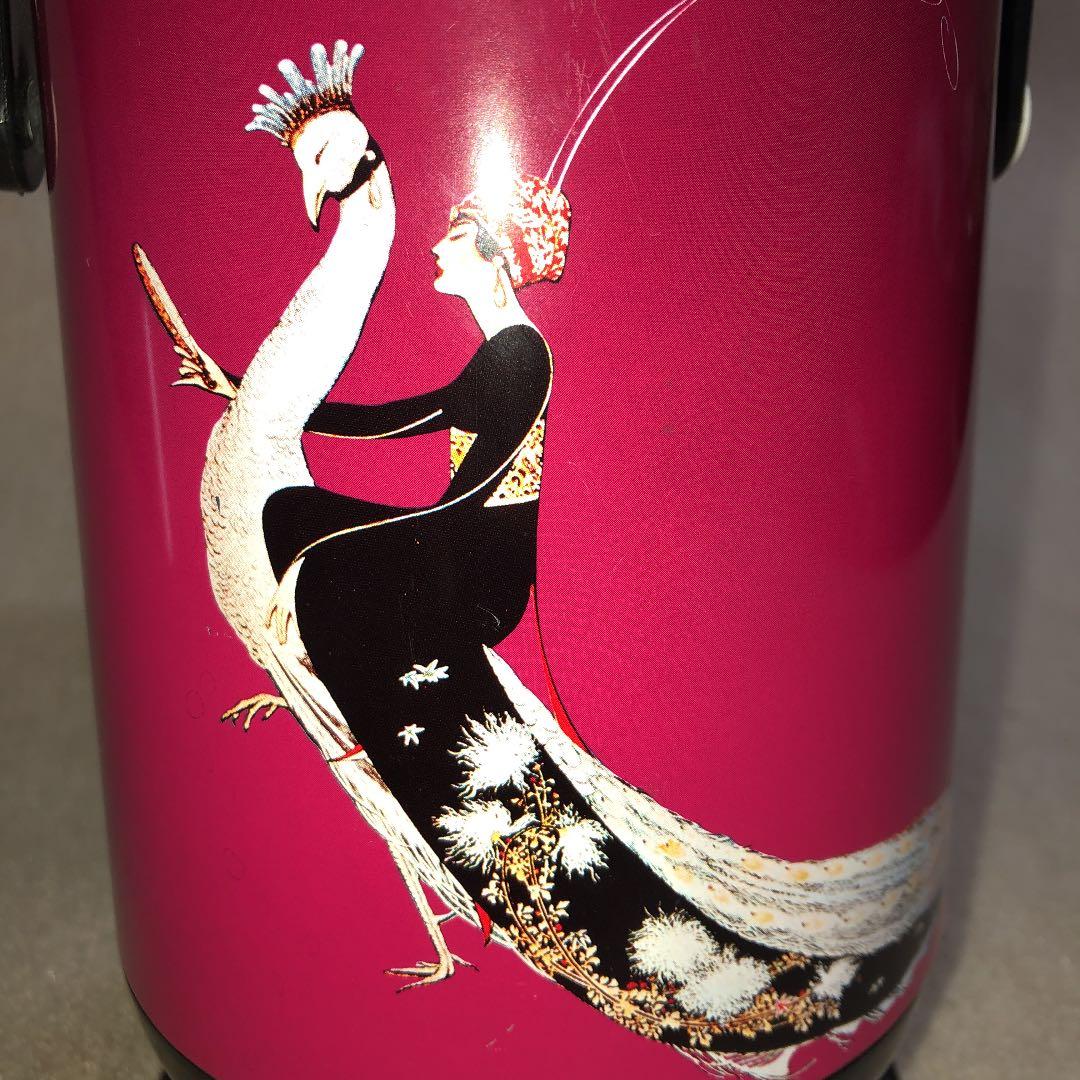アイスポット　氷入れ　ウイスキー　焼酎　着物　昭和　ヴォーグ　ダイア　アート　紫
