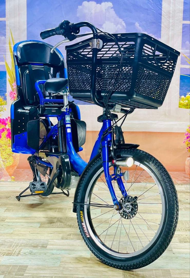 イチケン　ヤマハパスキス⭐️人気モデル！子供乗せ電動アシスト自転車Y0002
