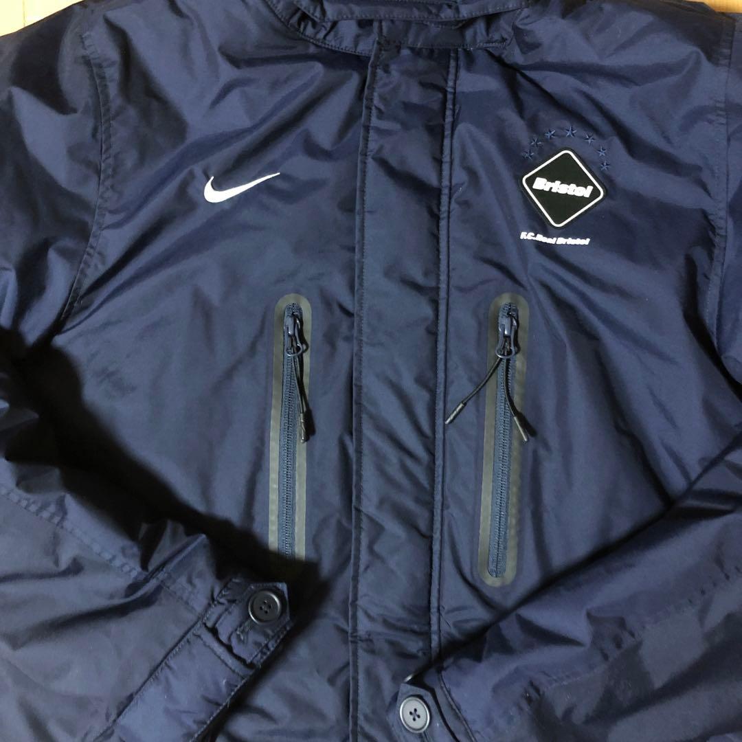 Nike FC Bristol ベンチコート ネイビー