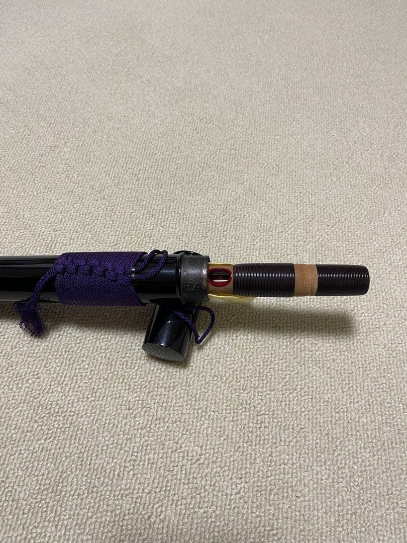 龍笛　管筒（カシュー塗）　セット