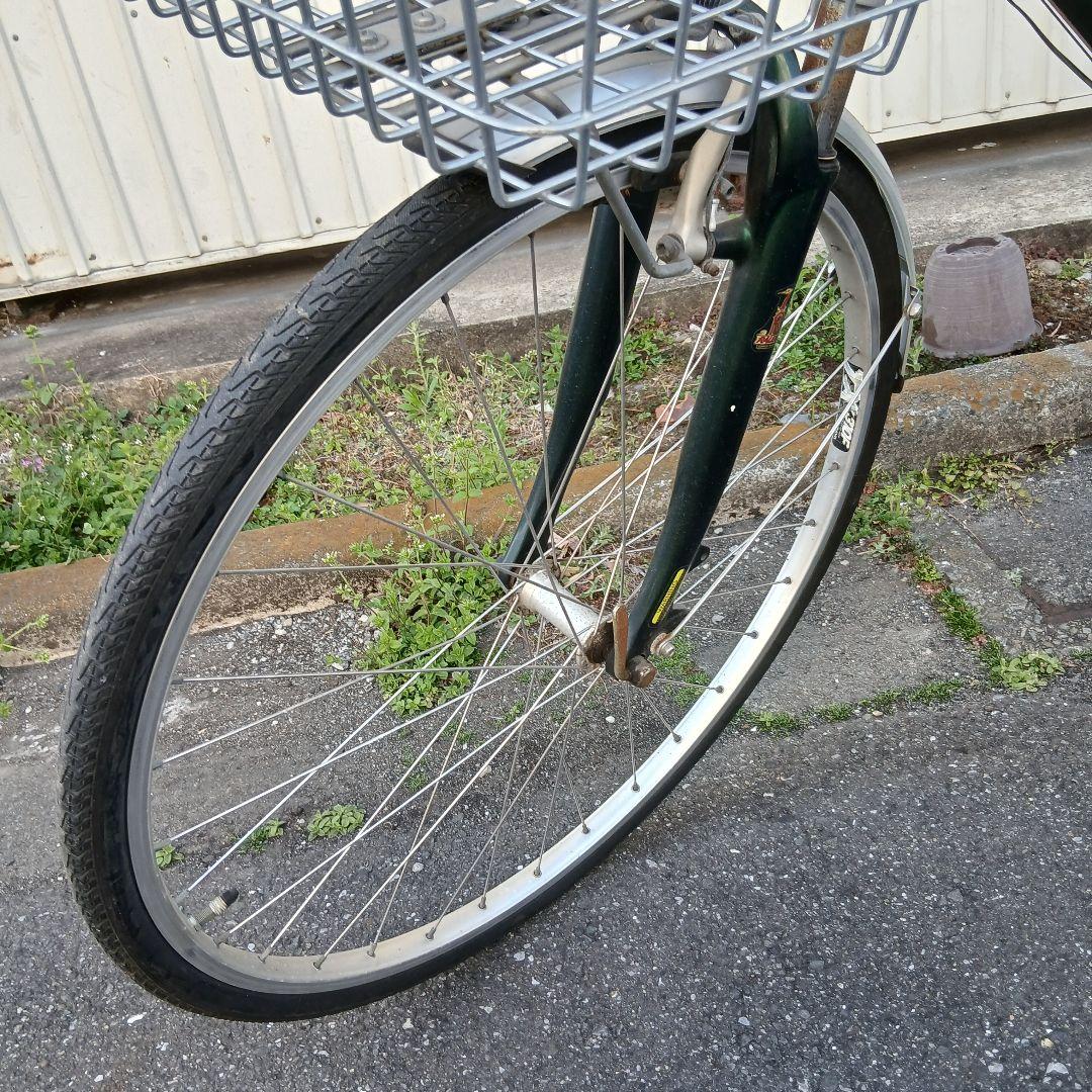【葛飾区・引き取り限定】Raleigh Trenz X グリーン クロスバイク