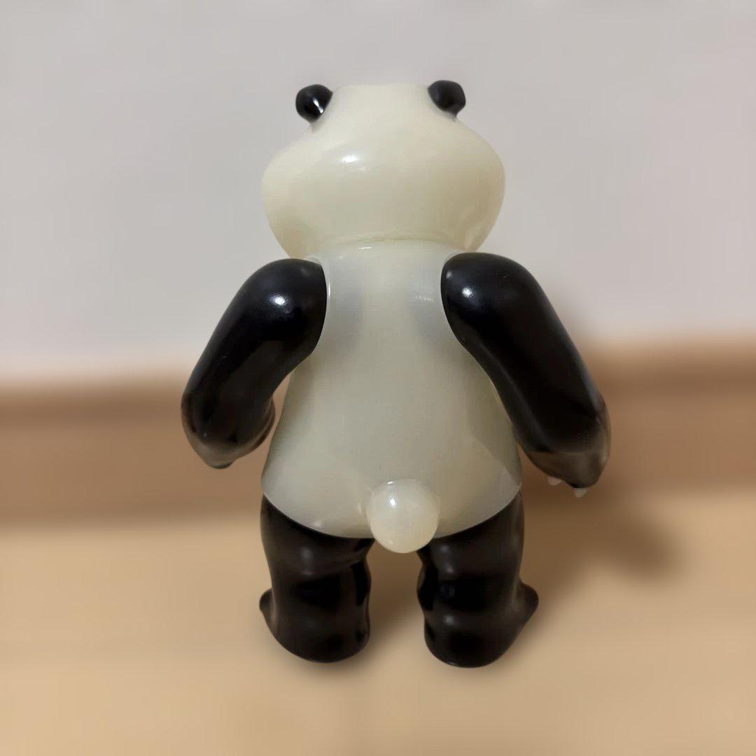 MAD PANDA ホワイト 蓄光 HARIKEN ソフビ マッドパンダ