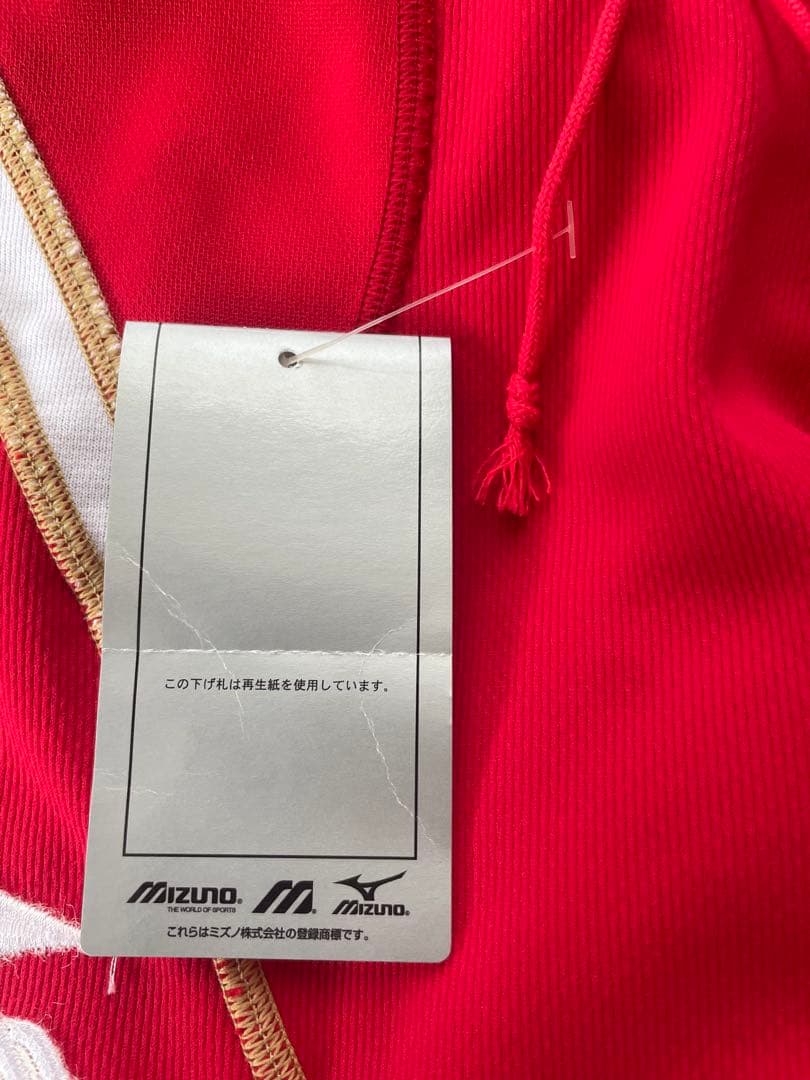 タグ付未使用品　ミズノ　Mizuno バレーボール パンツ 練習着　赤　XO