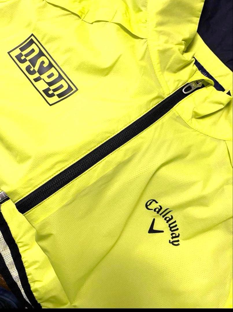 ☆【Callaway】☆ウインドブレーカー ブルゾン ストレッチジャケットL