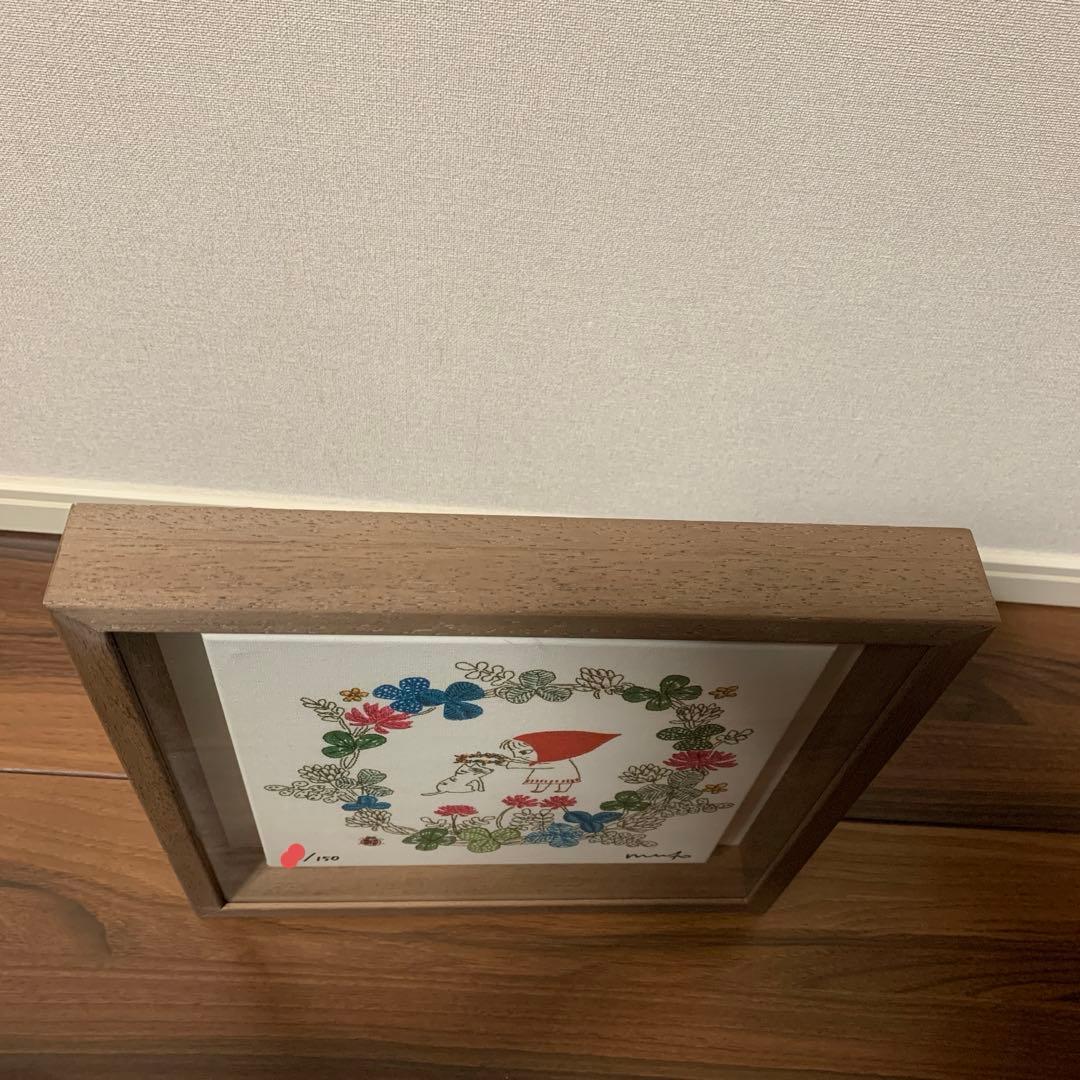 ミカオ　MICAO 「草冠」版画　絵画