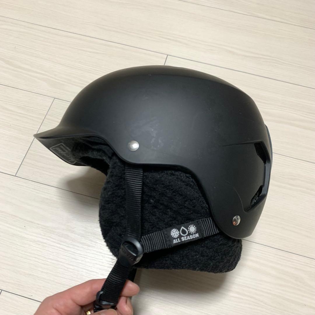 bern WATTS XL スノー用アクセサリー付き MATTE BLACK