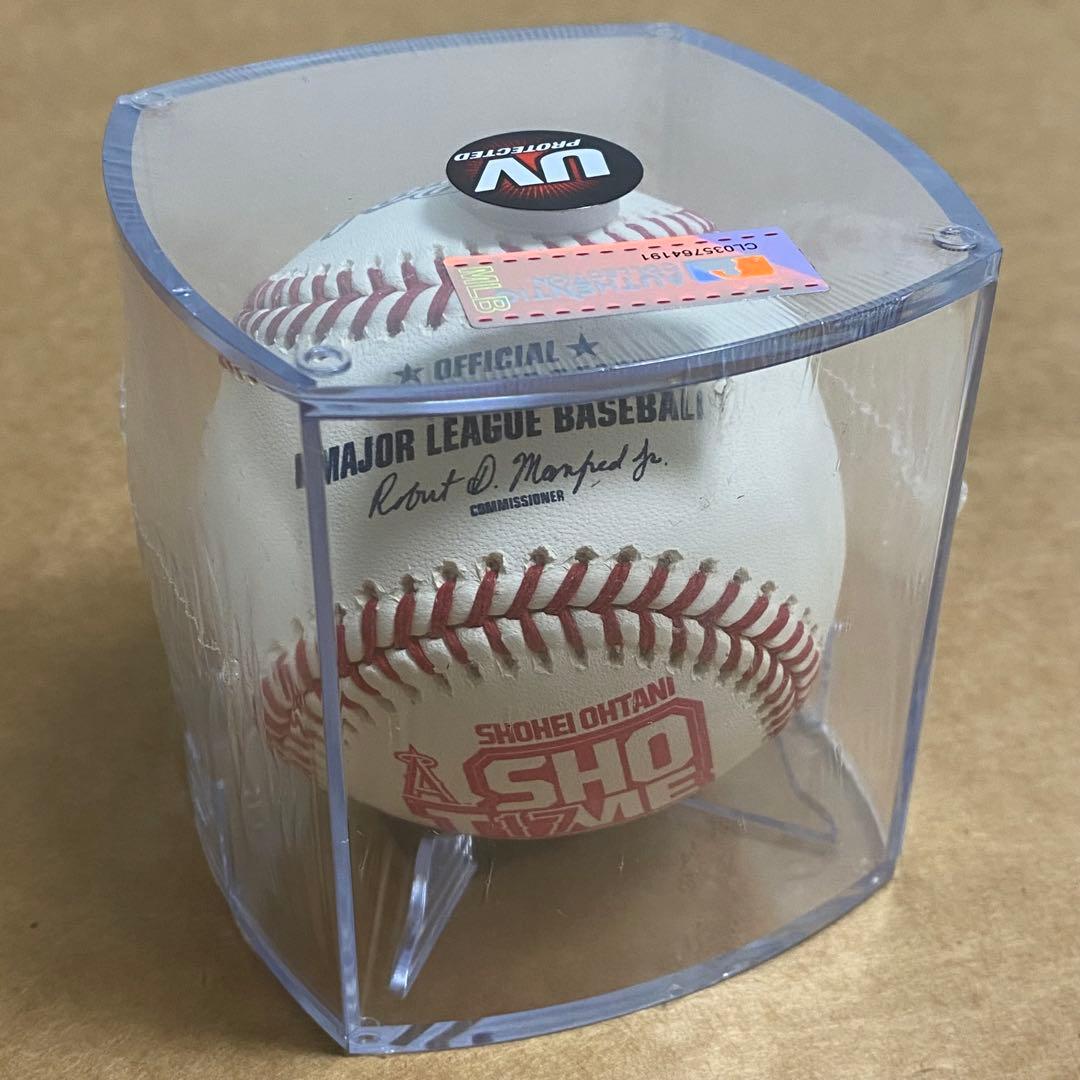 大谷翔平選手　2021MVP初受賞　記念ボール　ローリングス