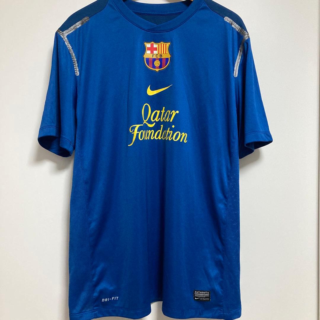 激レア‼︎デザインFC Barcelona×NIKE ユニフォームオーセティックL