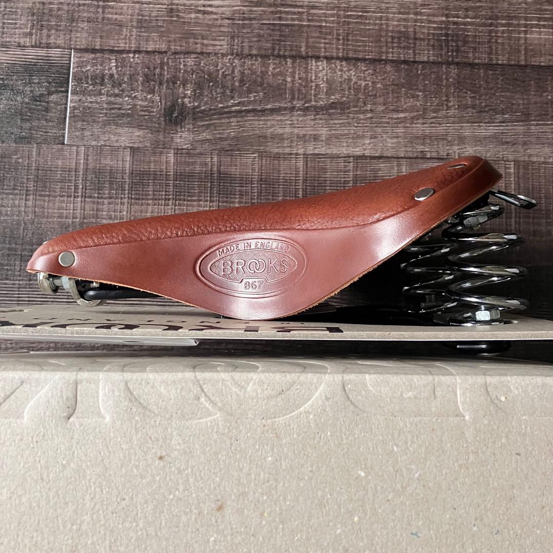 BROOKS B67 brown レザーサドル ブルックス