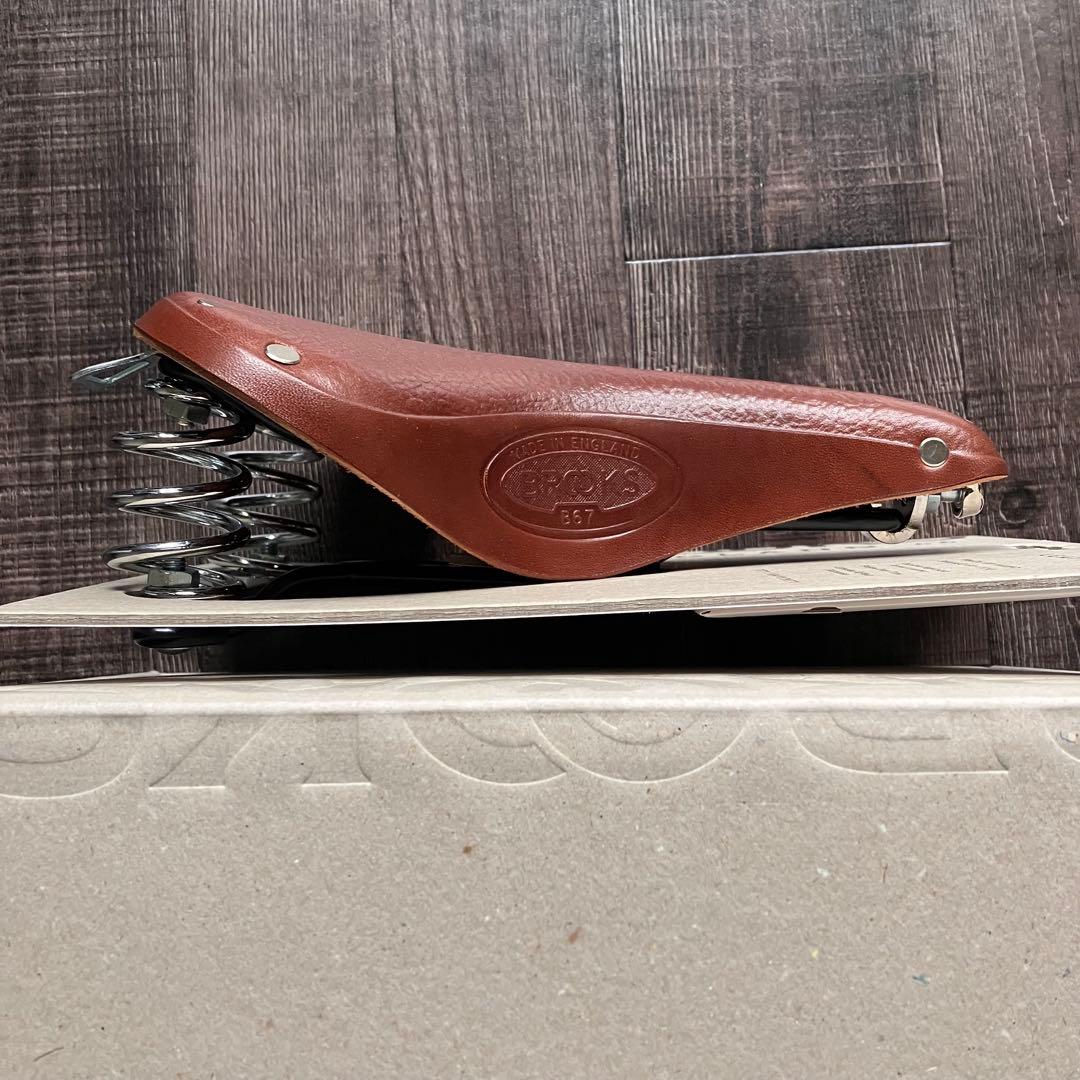 BROOKS B67 brown レザーサドル ブルックス