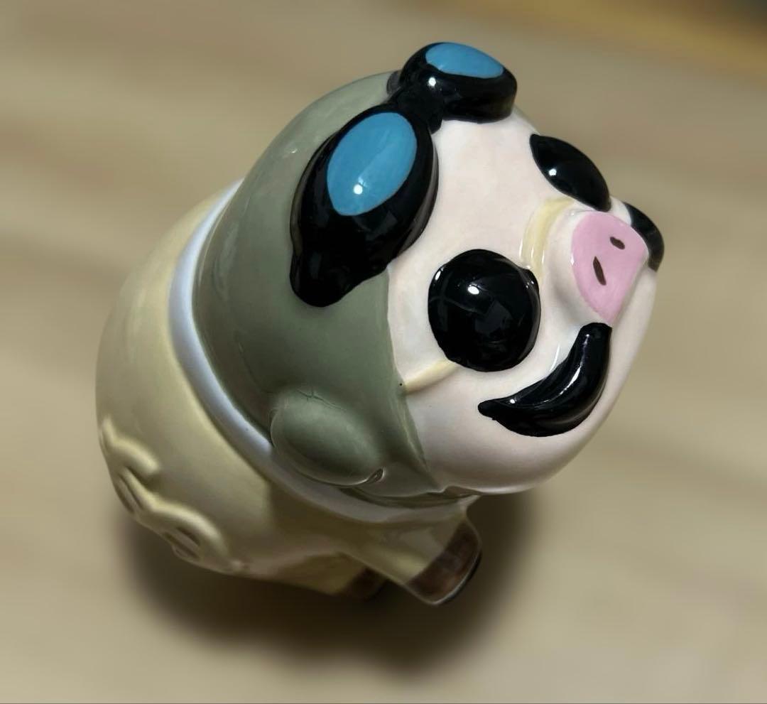 【美品】スタジオジブリ 紅の豚 ポルコ・ロッソ 貯金箱