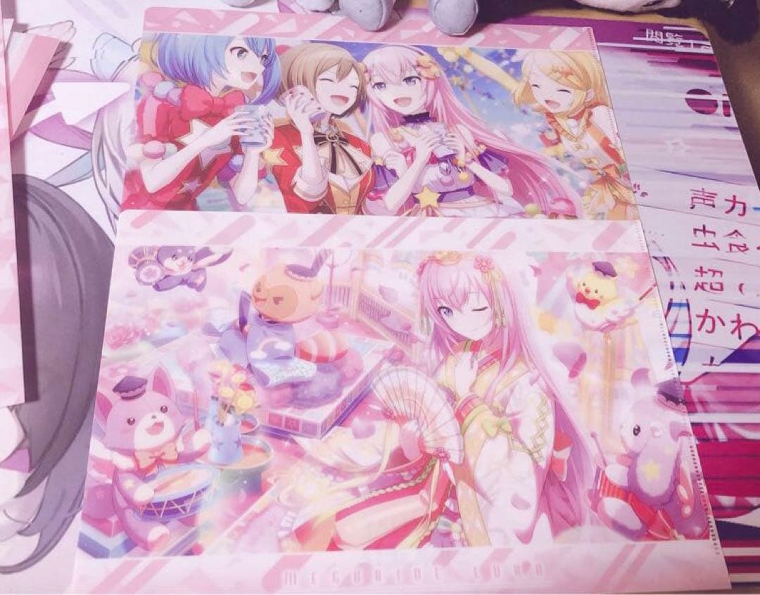 プロセカ 巡音ルカ クリアファイル 14点 まとめ売り