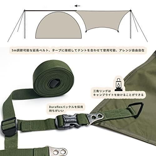 【☆】ユニジア ヘキサタープ＆ポールセット