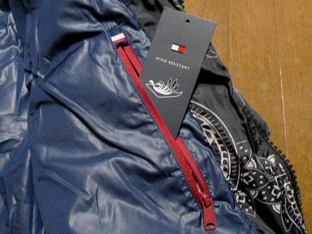 【大きい】XL日本サイズ位トミーヒルフィガーUSA限定極暖蓄熱ダウンジャケット