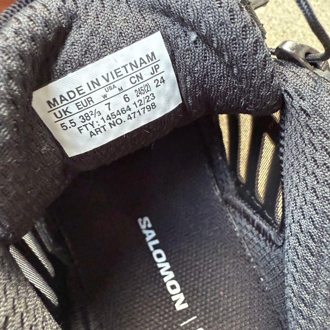 Salomon ASC PRO ブラックスニーカー