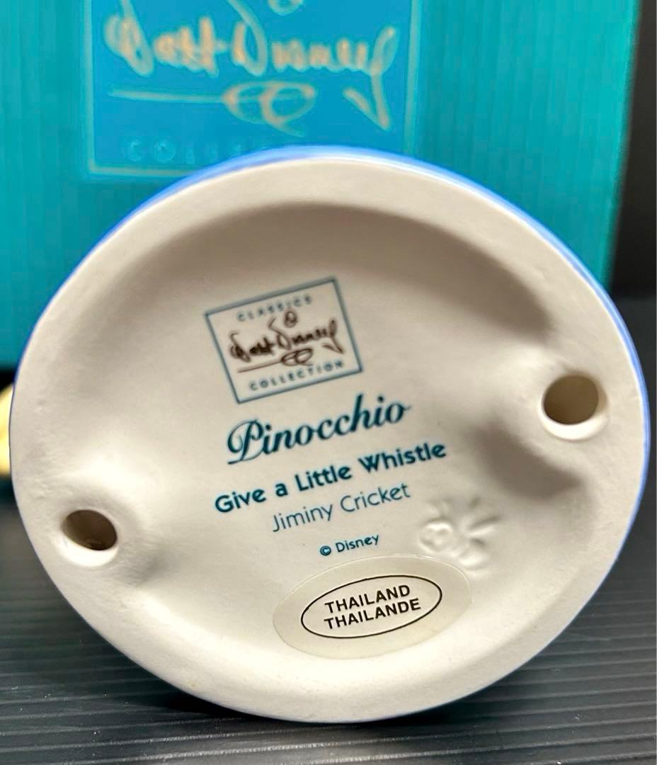 WDCC ディズニー　ピノキオ　ジミニー・クリケット　未使用保管品　証明書付き