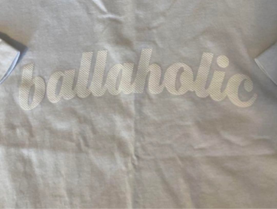 【希少品】ballaholicロゴ　Tシャツ ホワイトラバー　 L