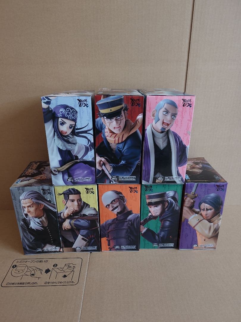 XrossLink　ゴールデンカムイ　全種8体セット
