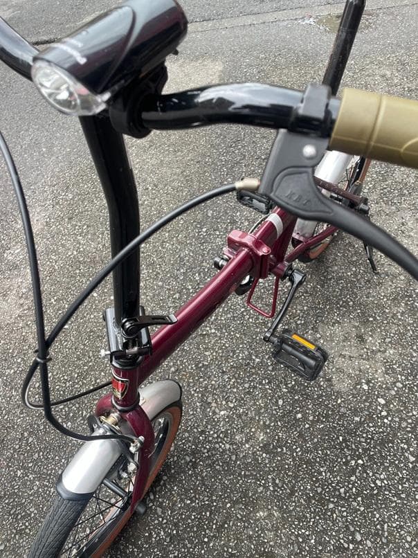 ROVERローバー16インチ-折りたたみ自転車-手渡しのみでお願いします