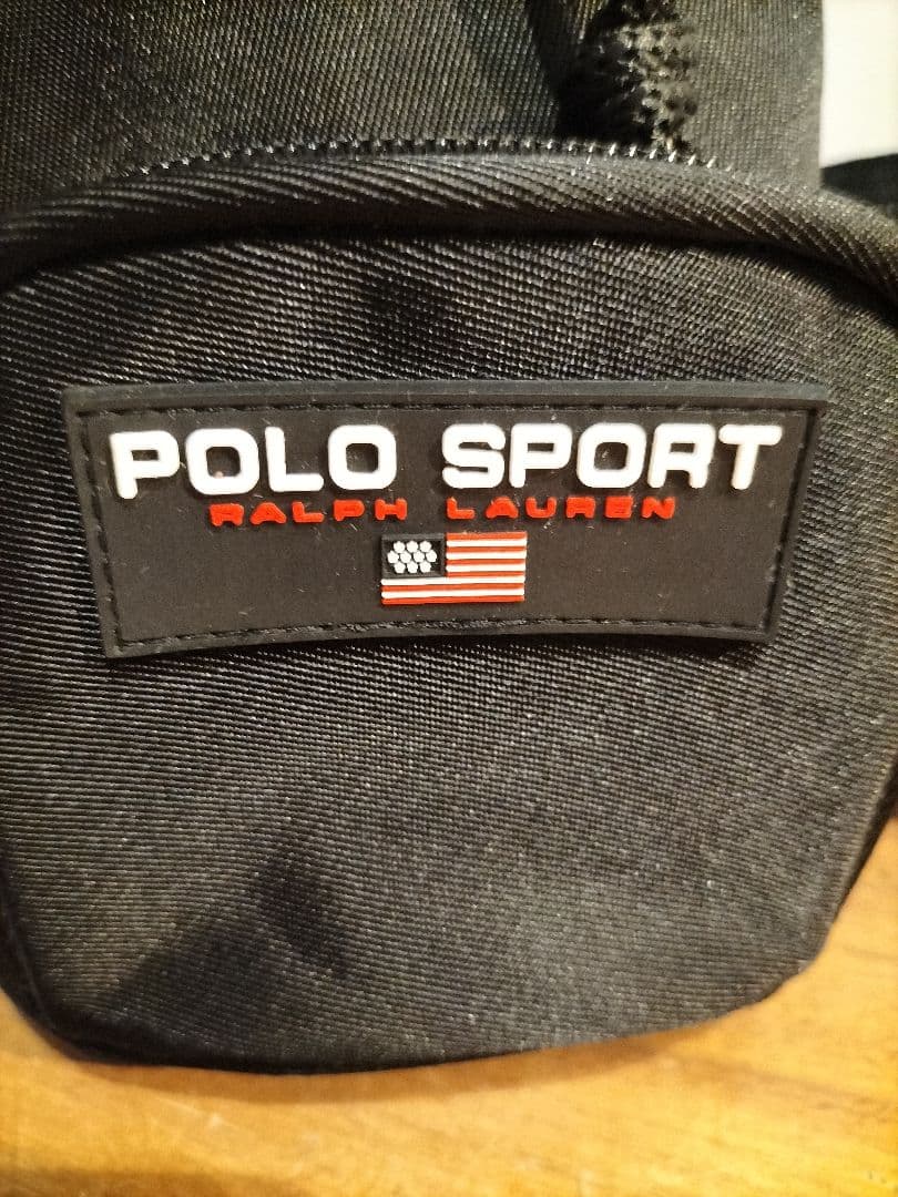 90s 新品未使用品POLO SPORT　水筒　ボトルホルダー　ウエストバッグ