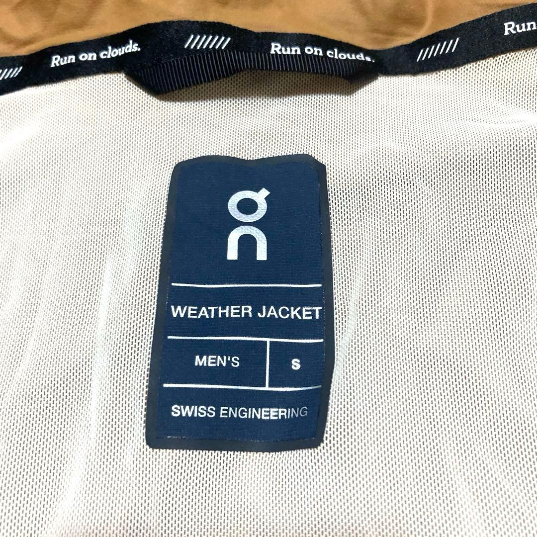 橙*イ様 美品！On WEATHER JACKET ランニング トレイル