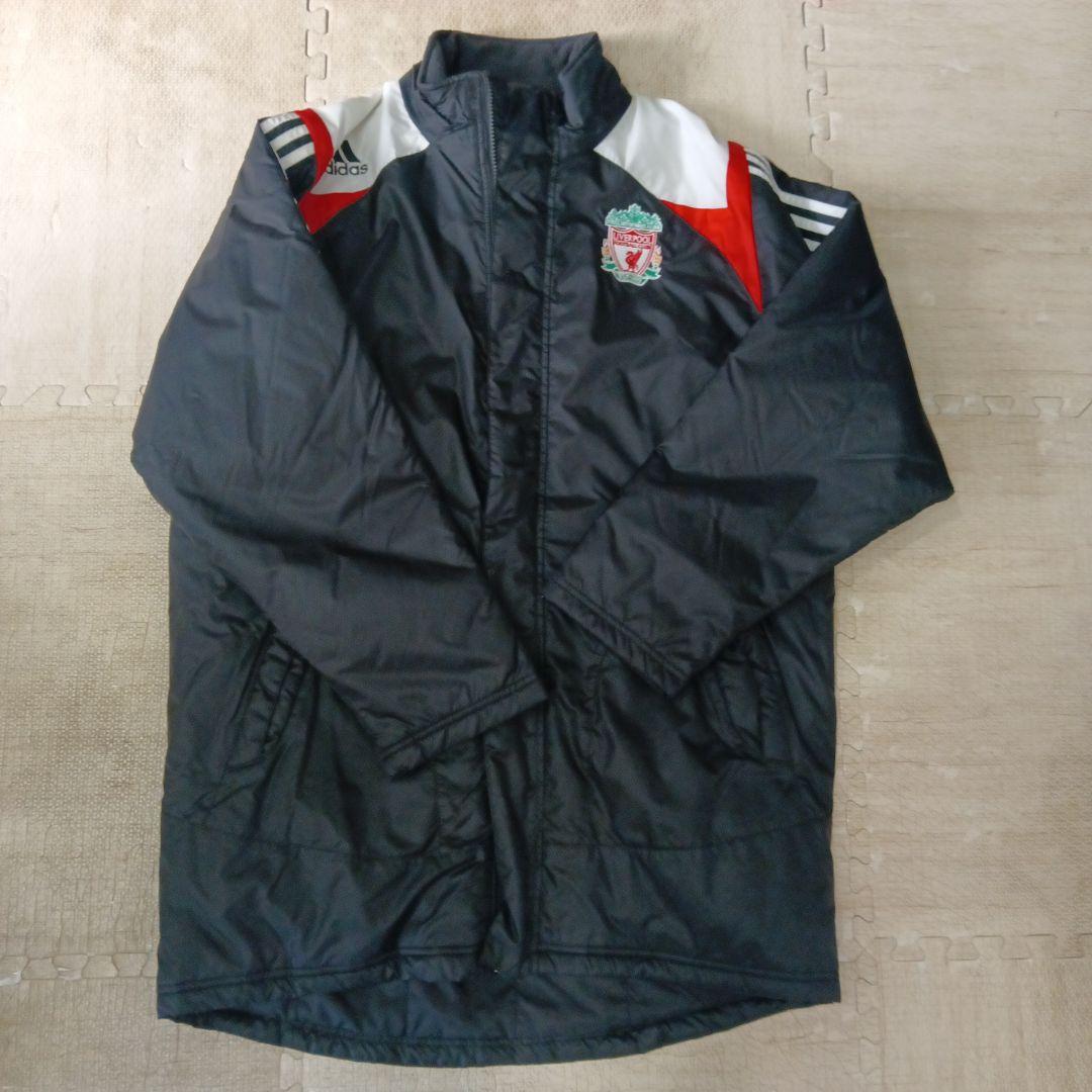 adidas Liverpool FC ベンチコートOサイズ
