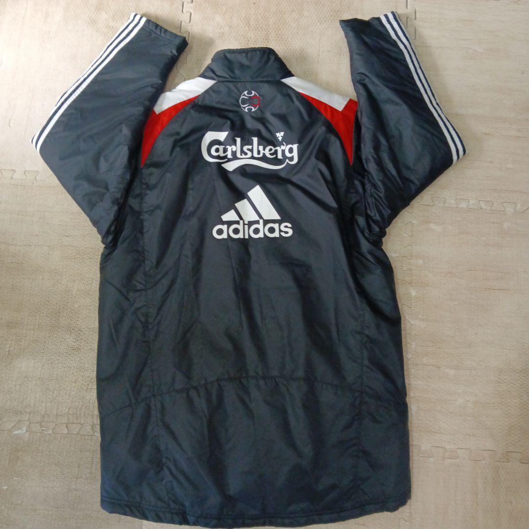 adidas Liverpool FC ベンチコートOサイズ