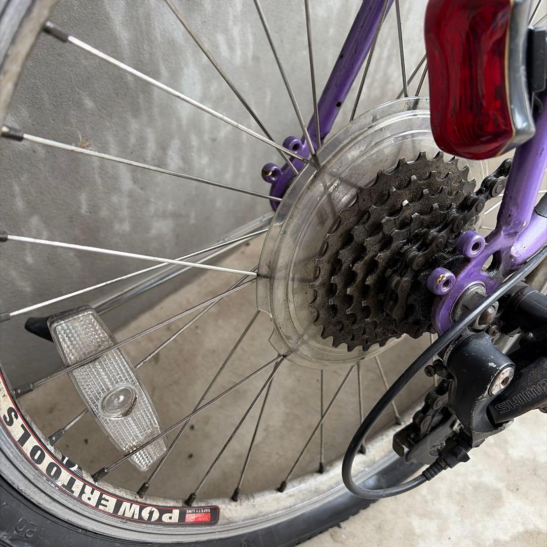 専用　KHS F20-T 折りたたみ自転車 パープル