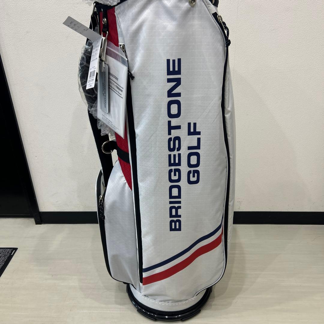BRIDGESTONE GOLF キャディバッグ ホワイト　CBG321