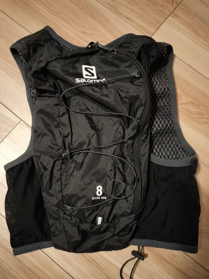 SALOMON（サロモン）ACTIVE SKIN 8　ブラック Mサイズ