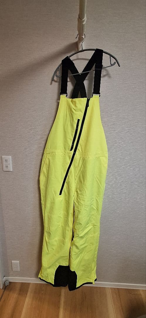 ネオンイエロー オーバーオール 　ビブパンツ