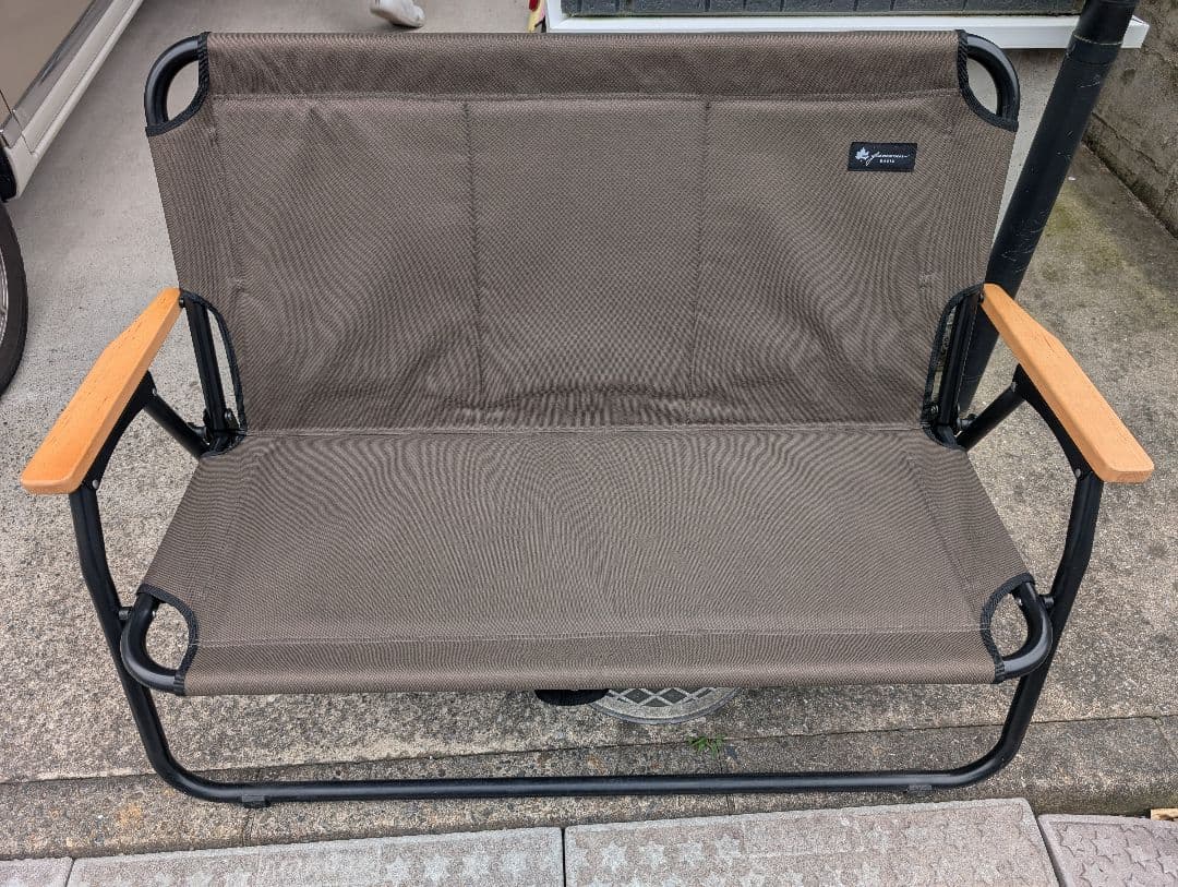 ロゴス　グランベーシック チェアfor2　専用カバー付き