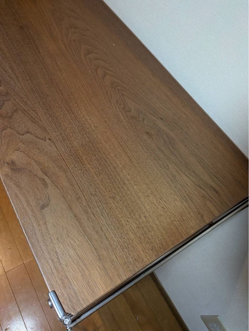 ■こうぴ■無印 ステンレスユニットシェルフ ウォールナット 棚 収納 家具