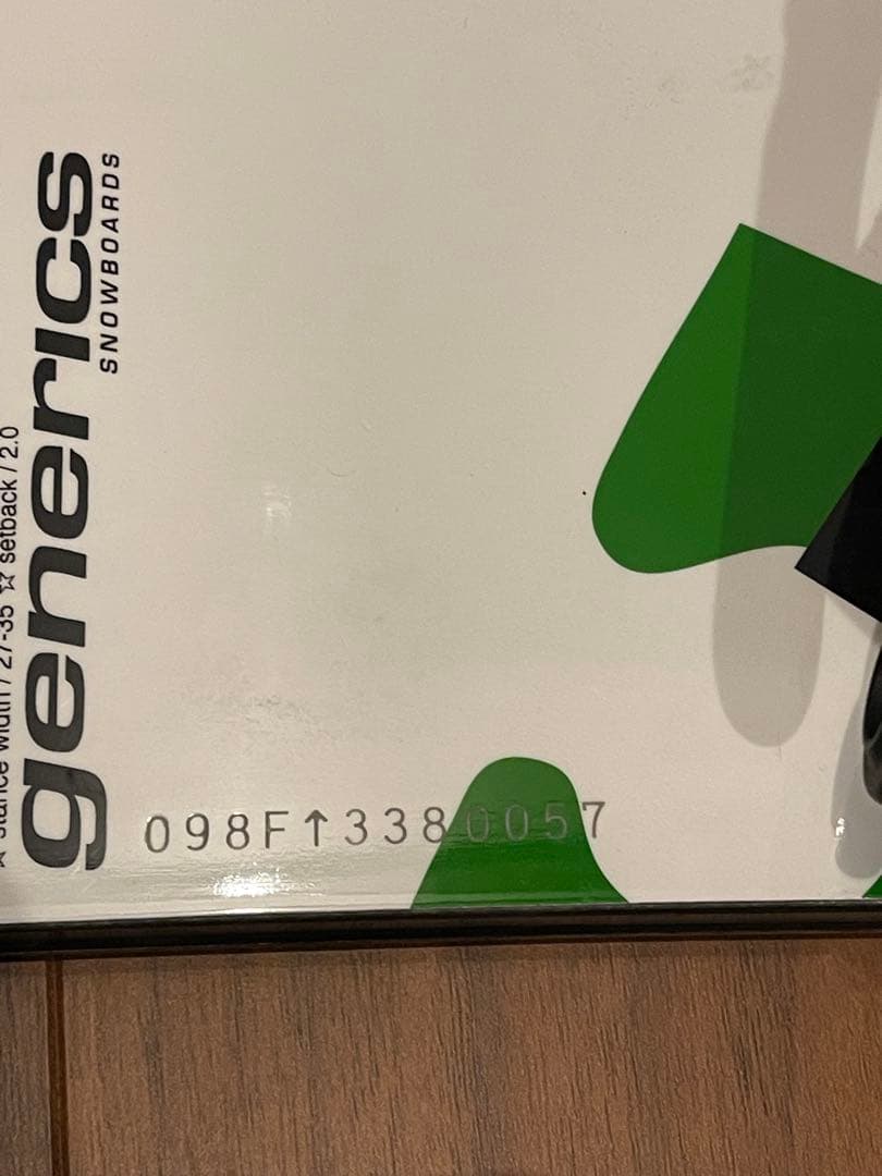 generics スノーボード ビンディングセット キッズ　子供用　98㎝