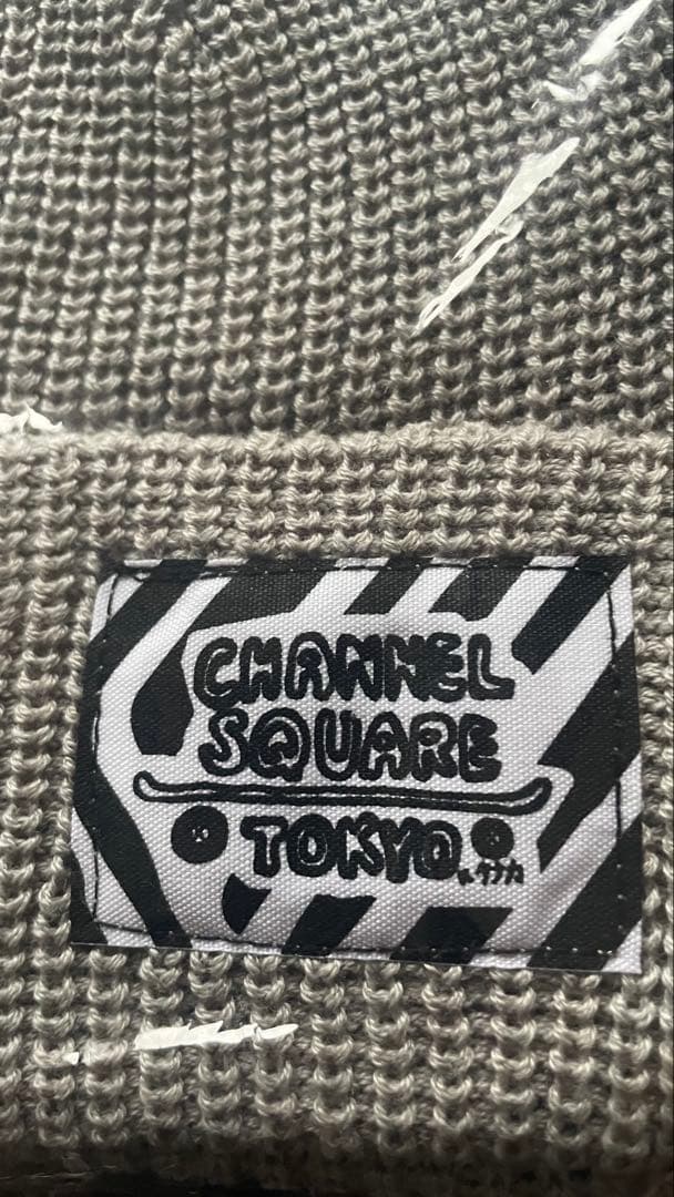 CHANNEL SQUARE タオル・ニット帽(トーキョー・タナカ)の2点
