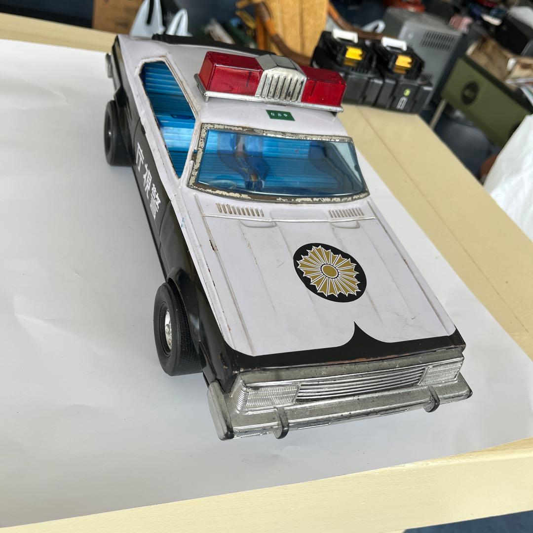 希少 セドリックパトカー ブリキ製 パトカー ミニカー 警視庁
