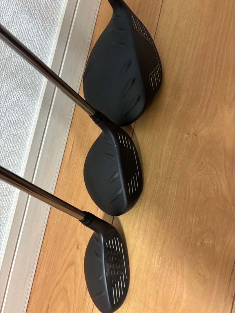 PING ゴルフクラブセット ドライバー、5ウッド、4 ユーティリティ