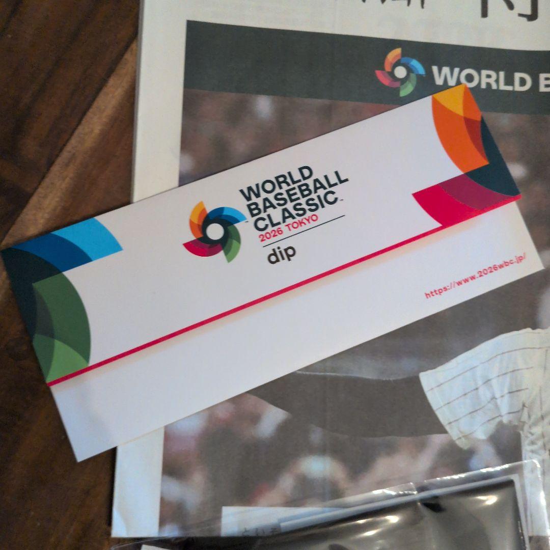 レア！WBC2026 東京ドーム 日本戦4試合コンプリート パックチケット 半券