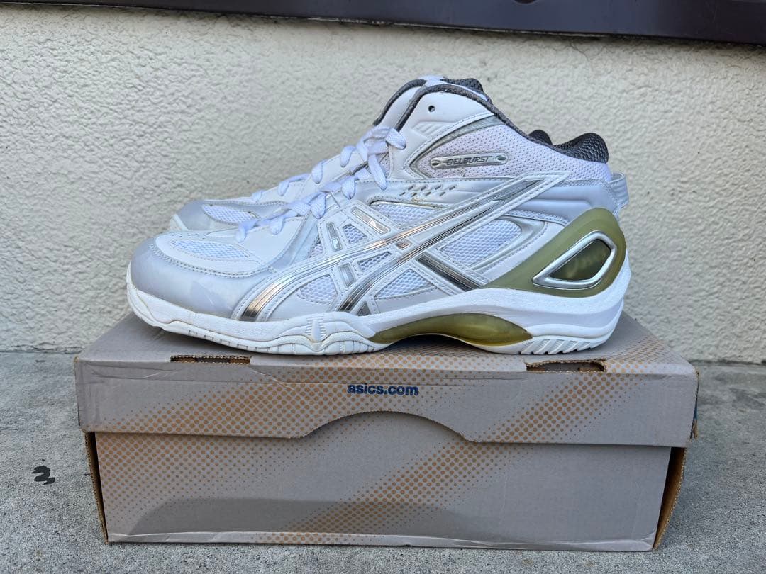 新品 ASICS GELBURST SLASH ホワイト/シルバー 29.5cm