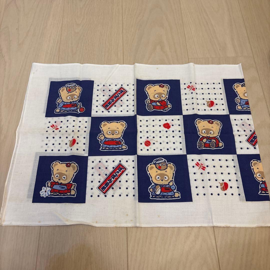 ぽこぽん日記　サンリオ ハンカチ・手拭い・タオル６種セット　希少　レトロ　当時物