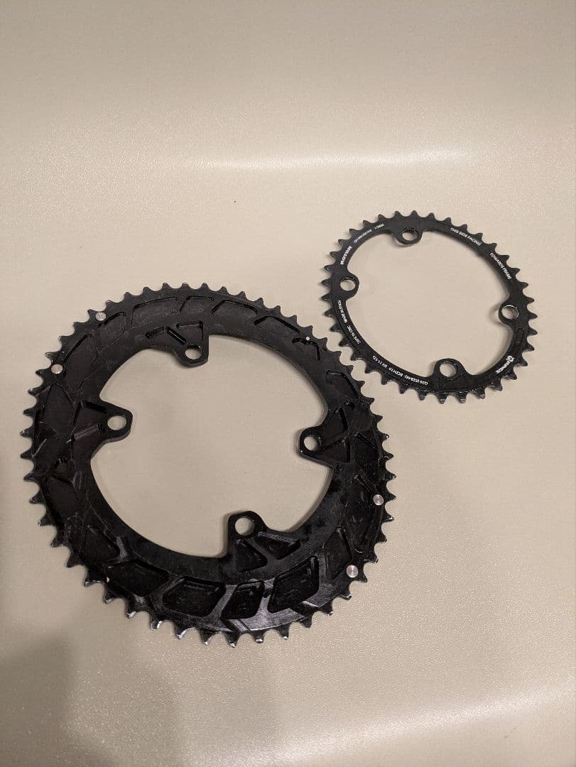rotor q rings 52t 36t 楕円 110bcd 11s 12s