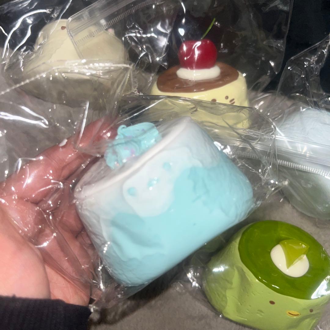 すみっコぐらし プリン スクイーズ 6個セット