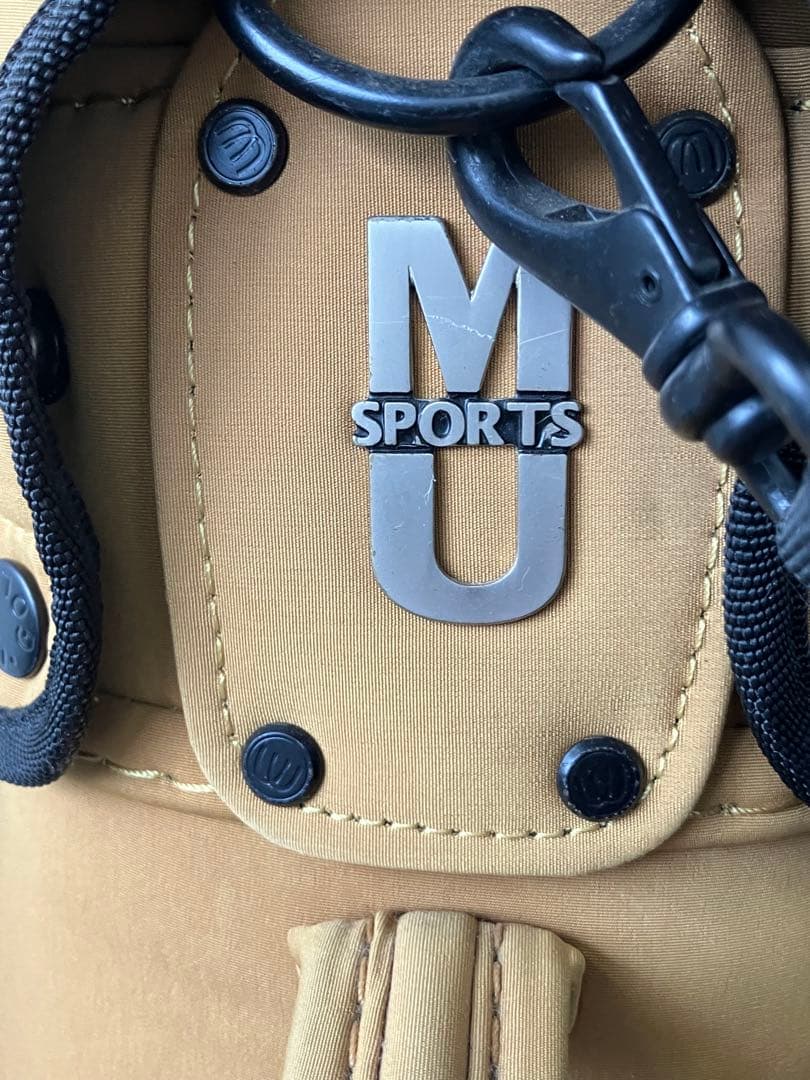 値下げ！MU SPORTS MUスポーツ キャディバッグ ゴルフバッグ