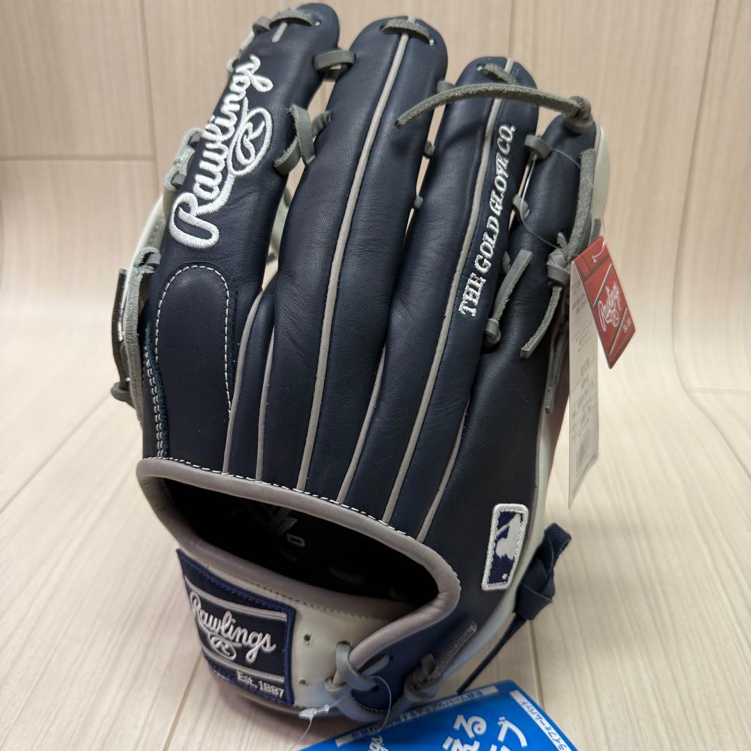 ローリングス　一般軟式ハイパーテックMLB TEAM　ヤンキース　外野手用　左投
