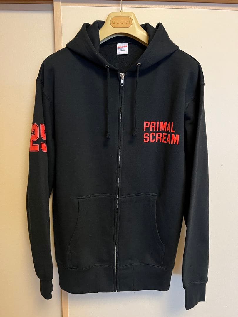 PRIMAL SCREAM 2025ツアー フーディー L
