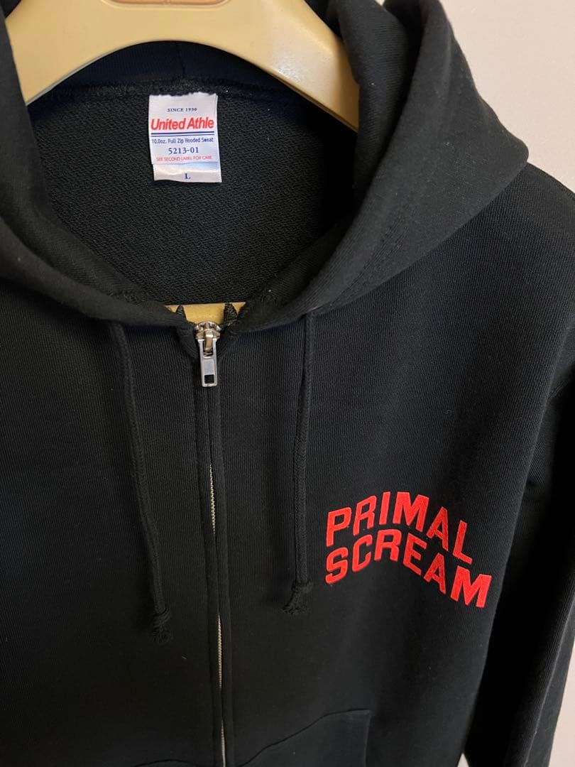 PRIMAL SCREAM 2025ツアー フーディー L