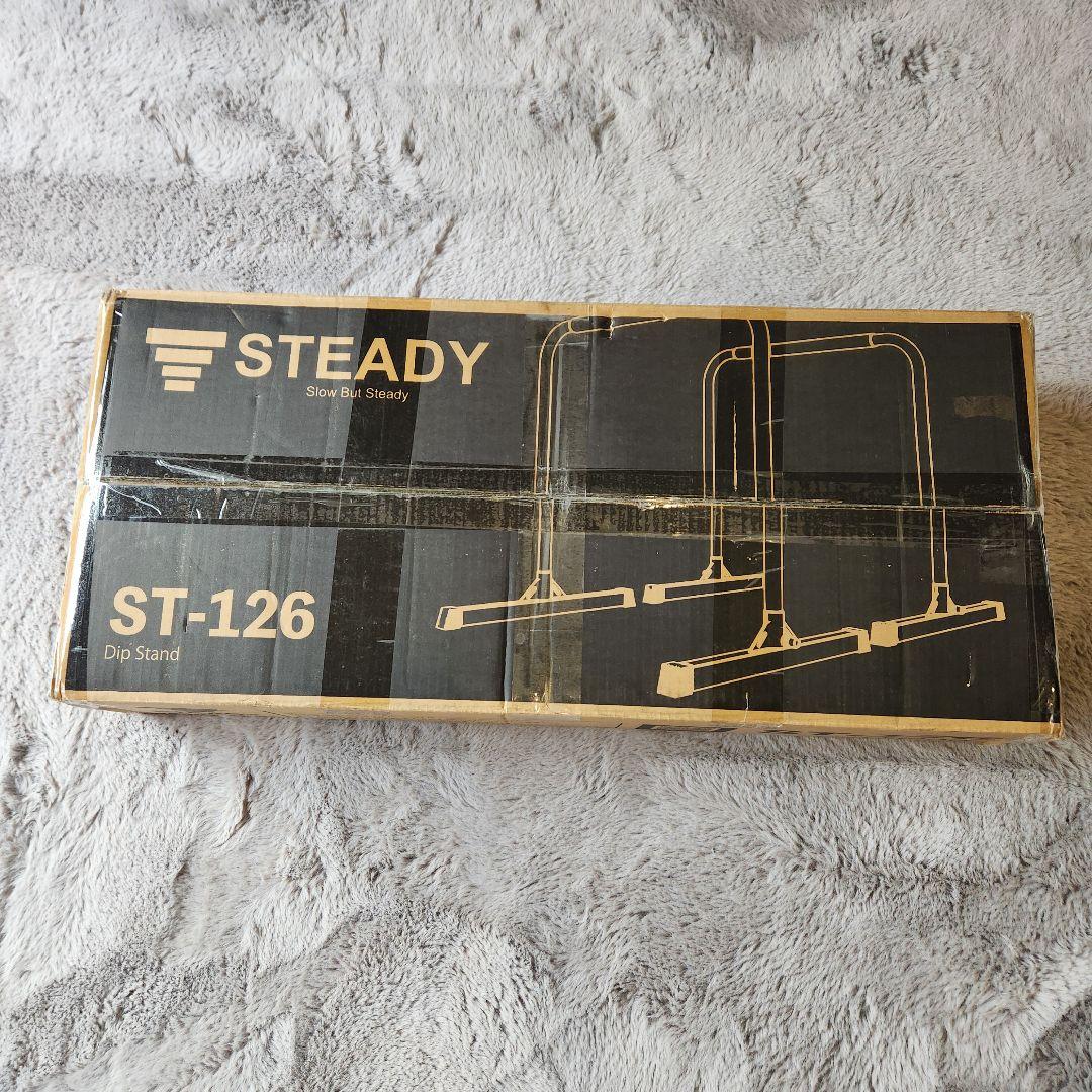 【美品 ほぼ未使用】STEADY ST-126 ディップスタンド 黒