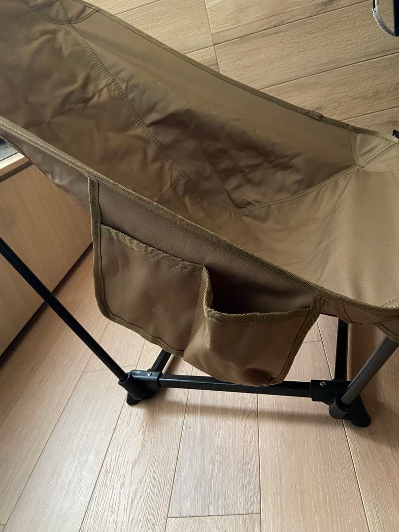【美品】UJack アウトドアチェア 幅約60cm カーキ