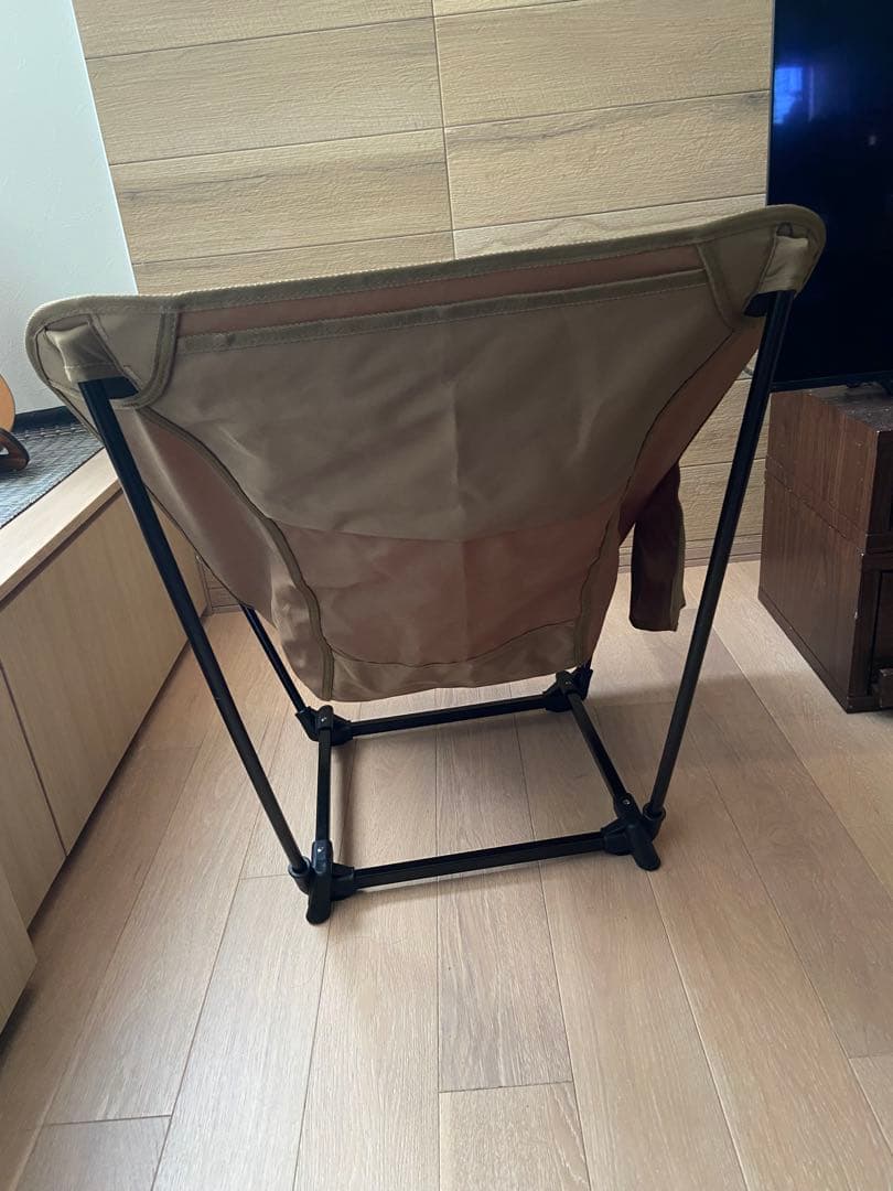 【美品】UJack アウトドアチェア 幅約60cm カーキ